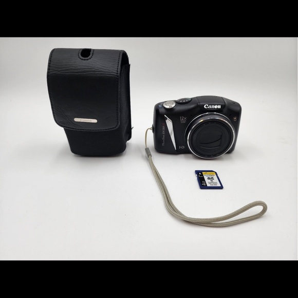 Canon Power Shot SX130 IS 12.1MPDigital Camera - Black With 4gb